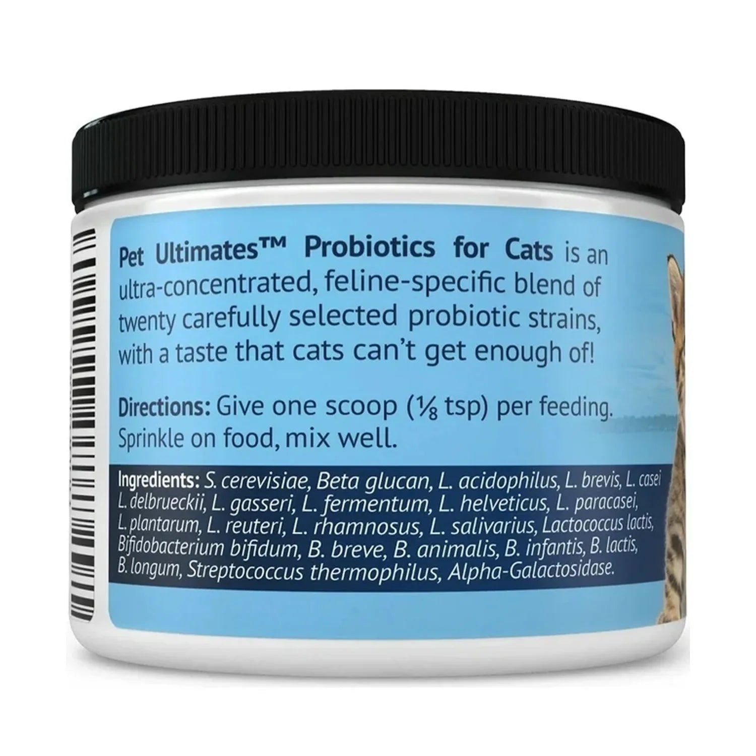 Cat Probiotics Powder with Digestive Enzymes for Cats Digestive Health Supplement 44 Grams - 3 Pack