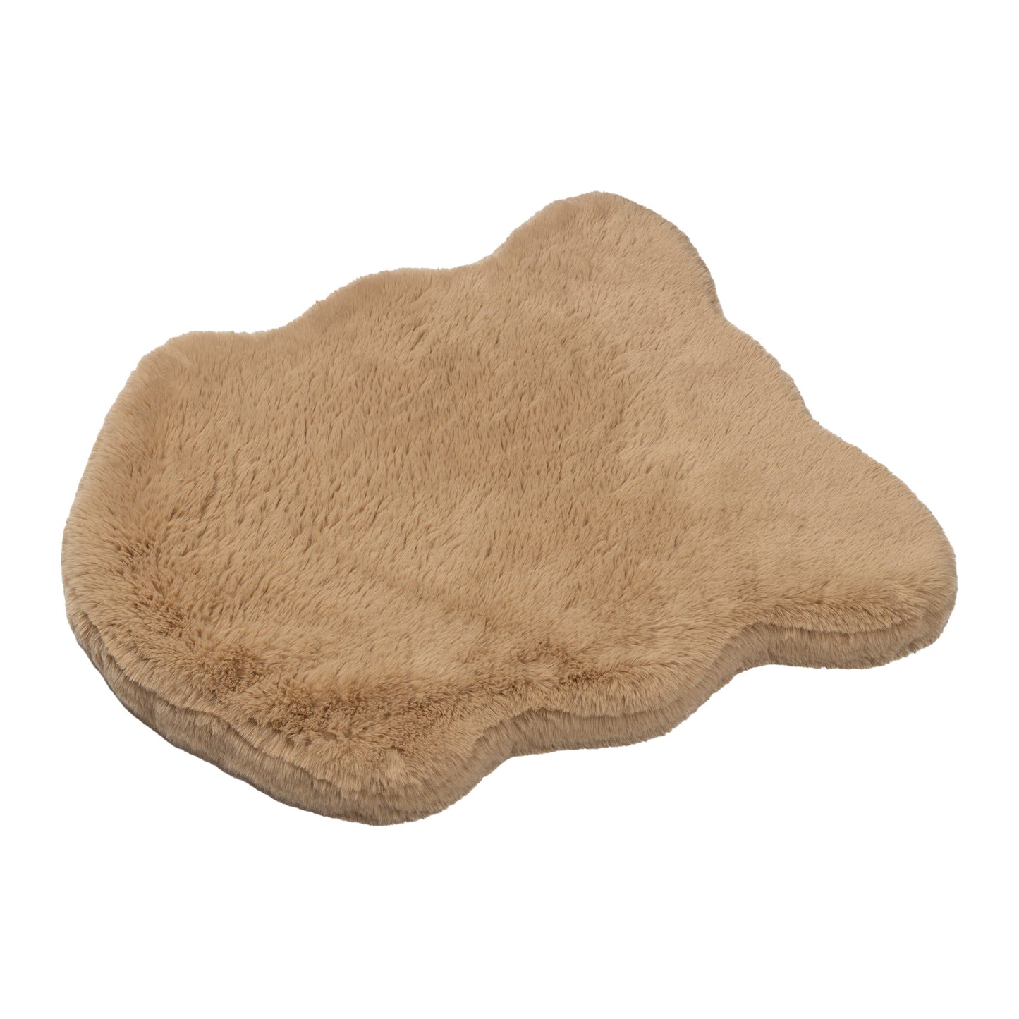 , Faux Fur Memory Foam Pet Mat, 35" X 40"