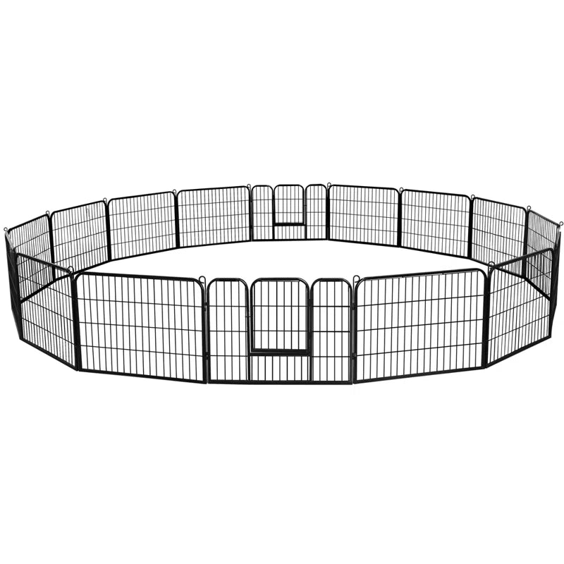 Dog Playpen Metal Exercise Pen Panels