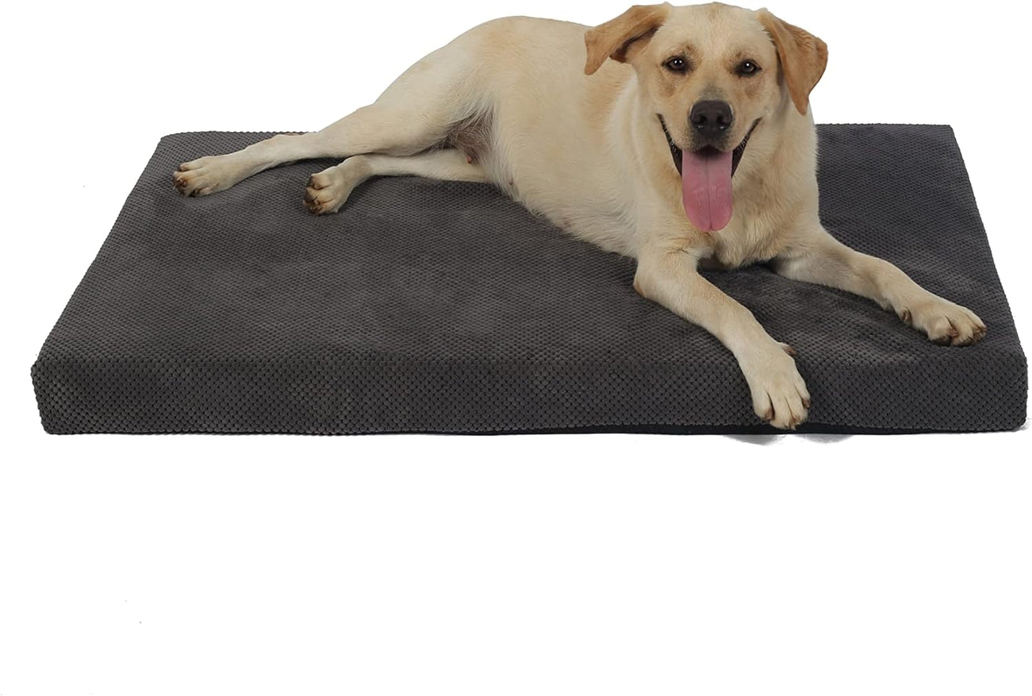 Dog Bed，Fit Beds for Large Medium Dogs ，Waterproof Orthopedic Dog Beds Removable Cleaning Indoor Pet Cot，Egg Foam Cotton