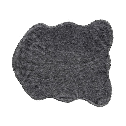 , Faux Fur Memory Foam Pet Mat, 35" X 40"