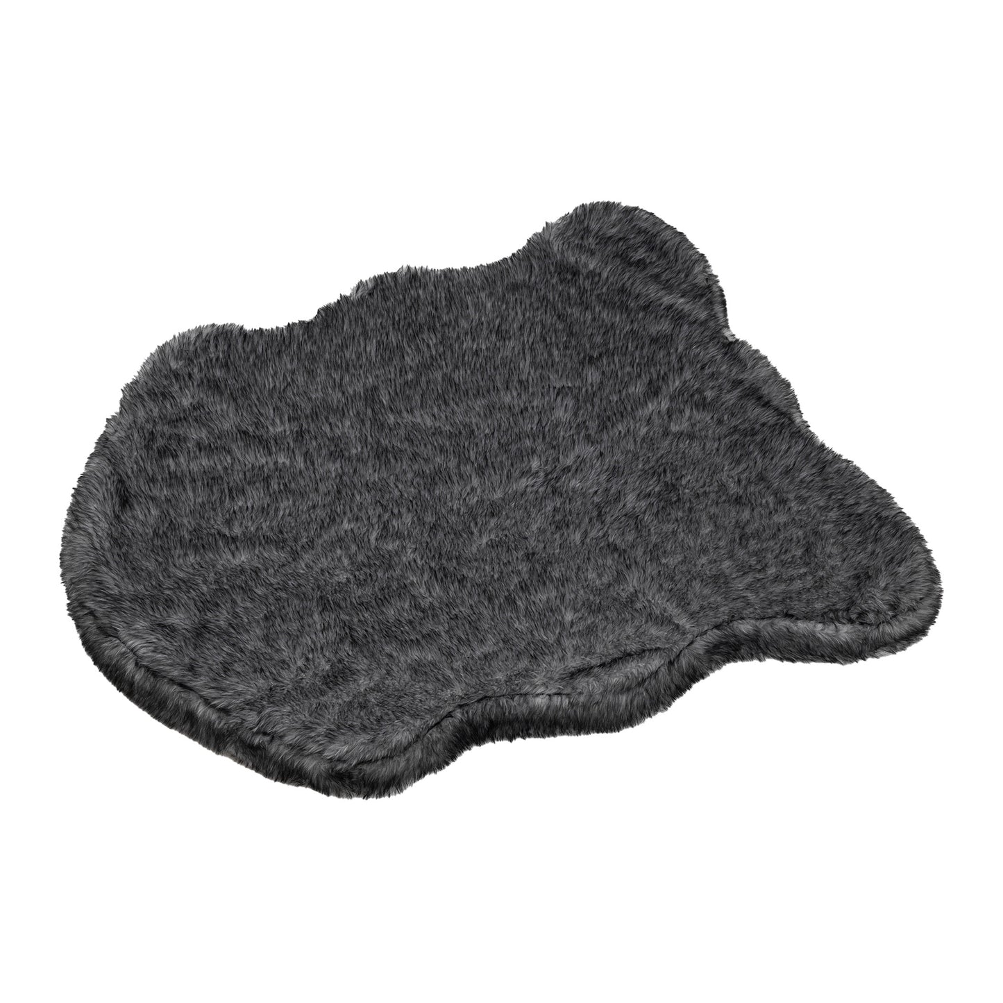 , Faux Fur Memory Foam Pet Mat, 35" X 40"